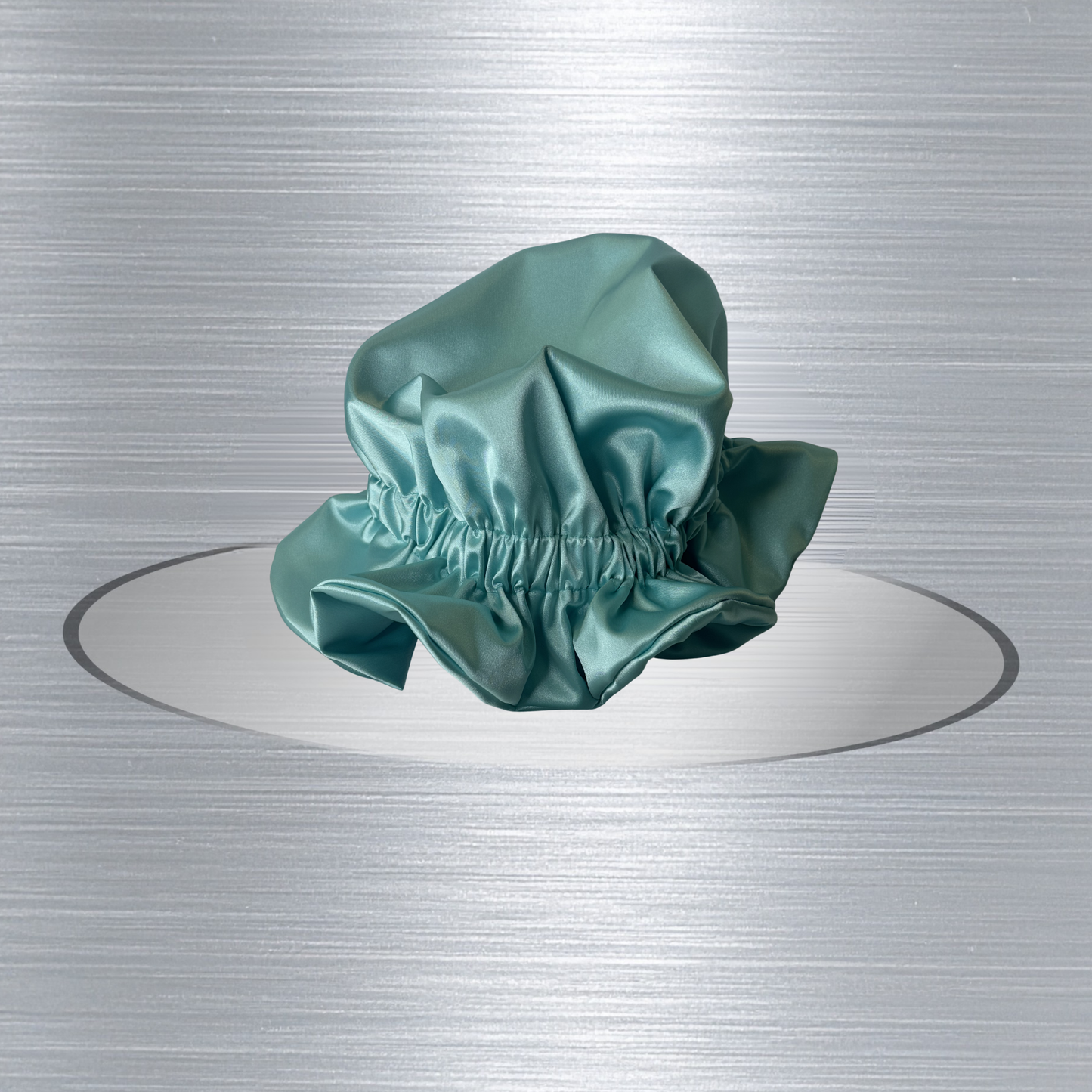 CHATIE Aqua Satin Bonnet