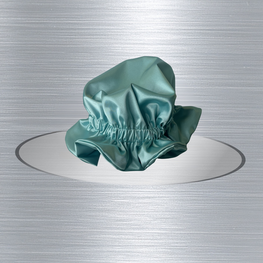 CHATIE Aqua Satin Bonnet