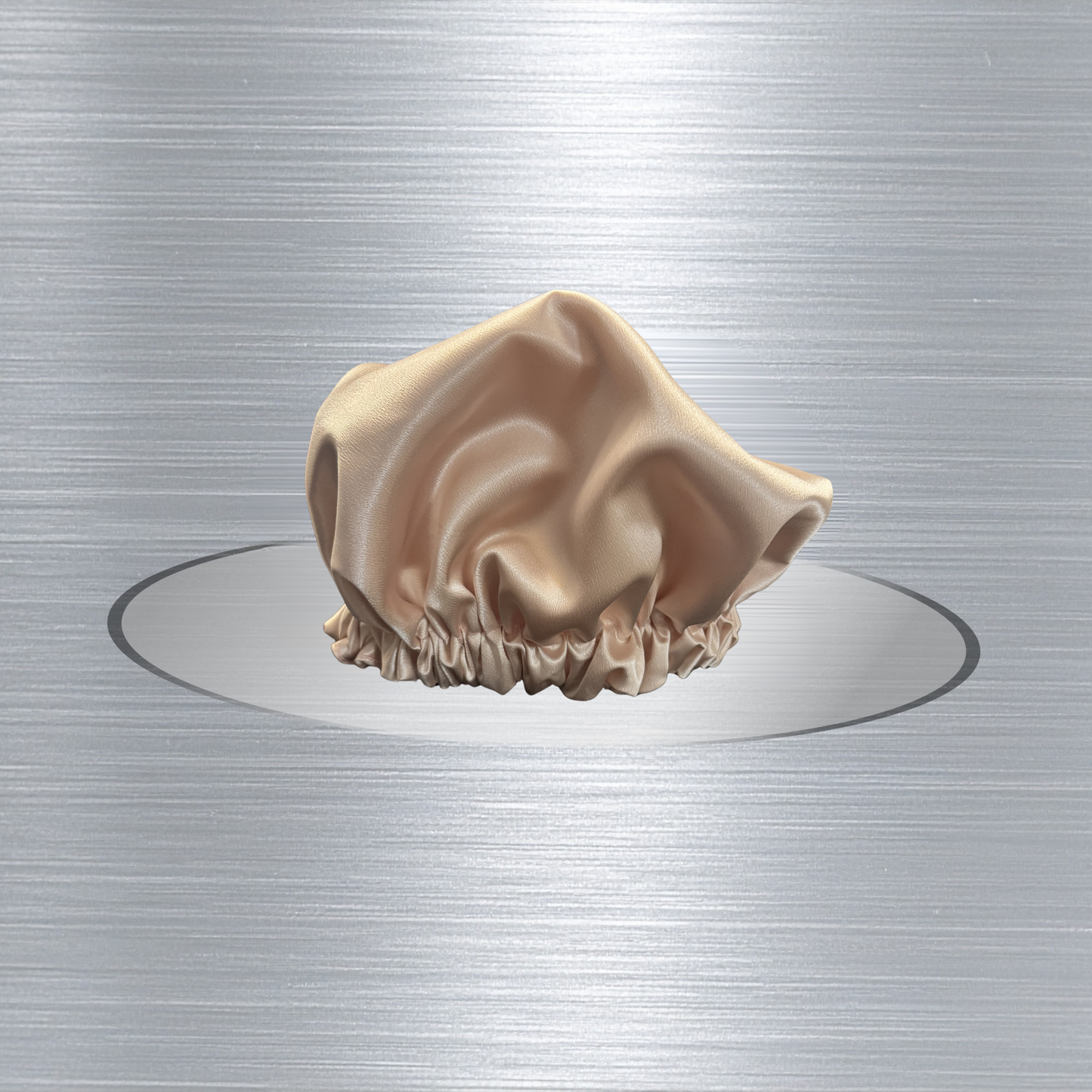 Mellow Blush Satin Bonnet