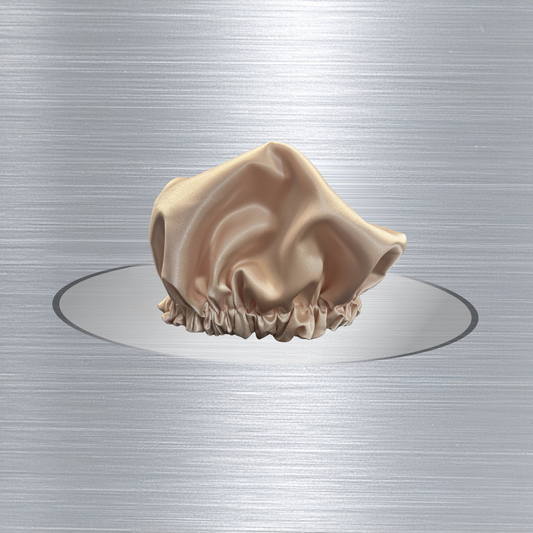 Mellow Blush Satin Bonnet