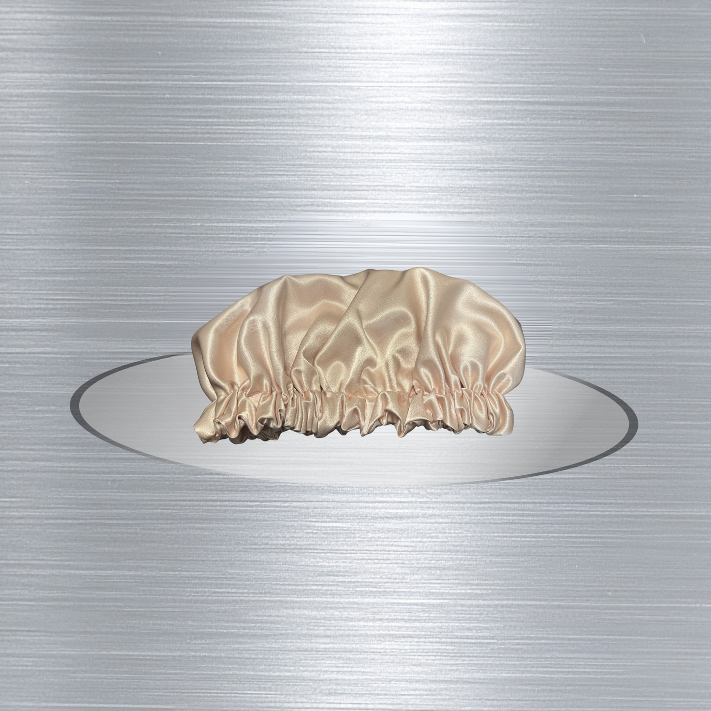 Mellow Blush Satin Bonnet