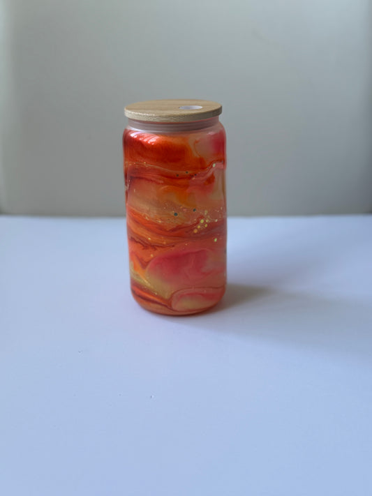 Sunset Glass Can
