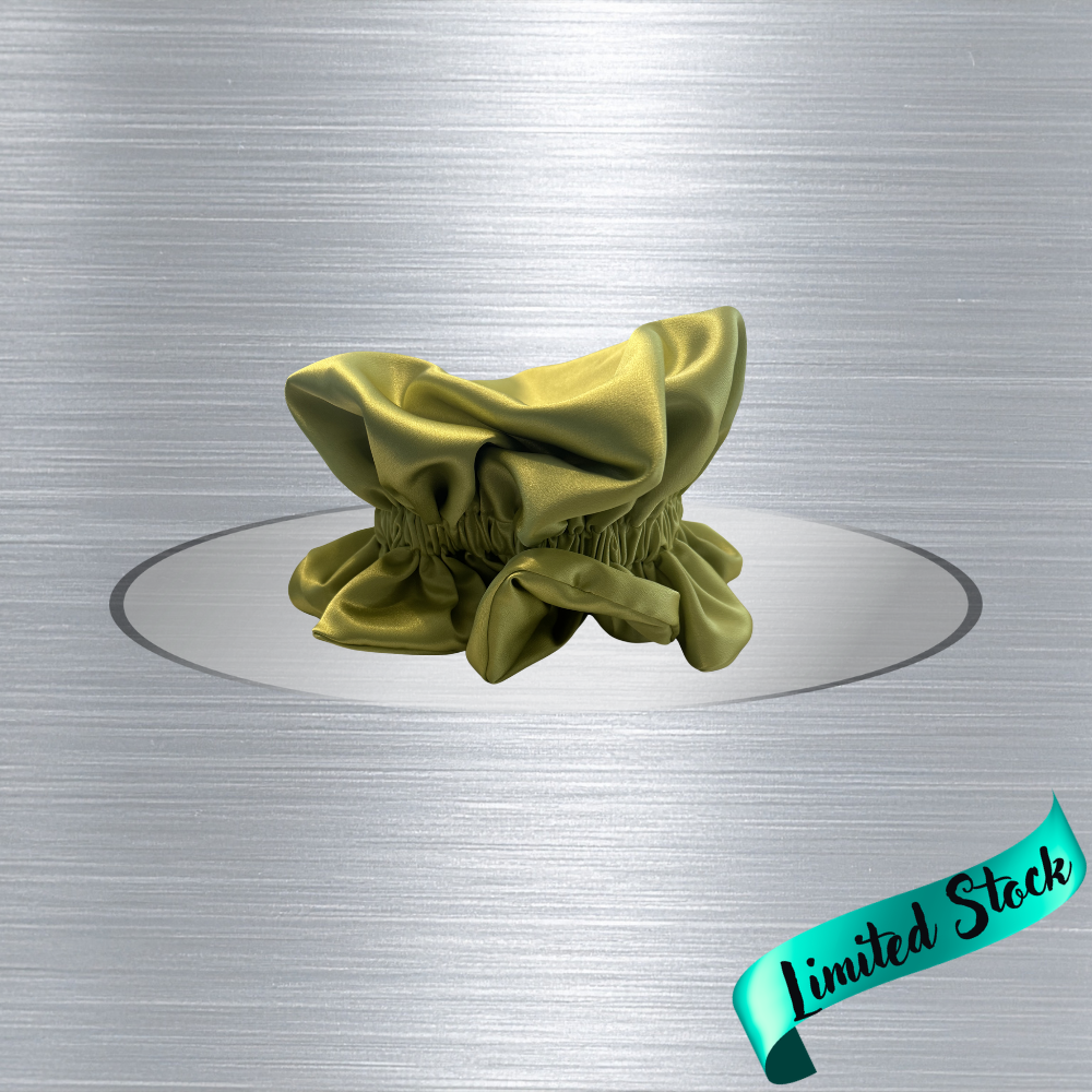 Pear Satin Bonnet