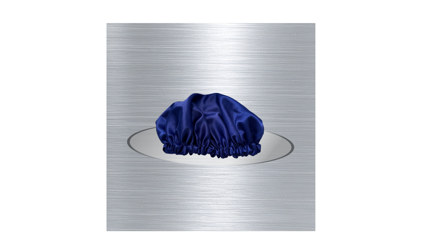 Sapphire Satin Bonnet