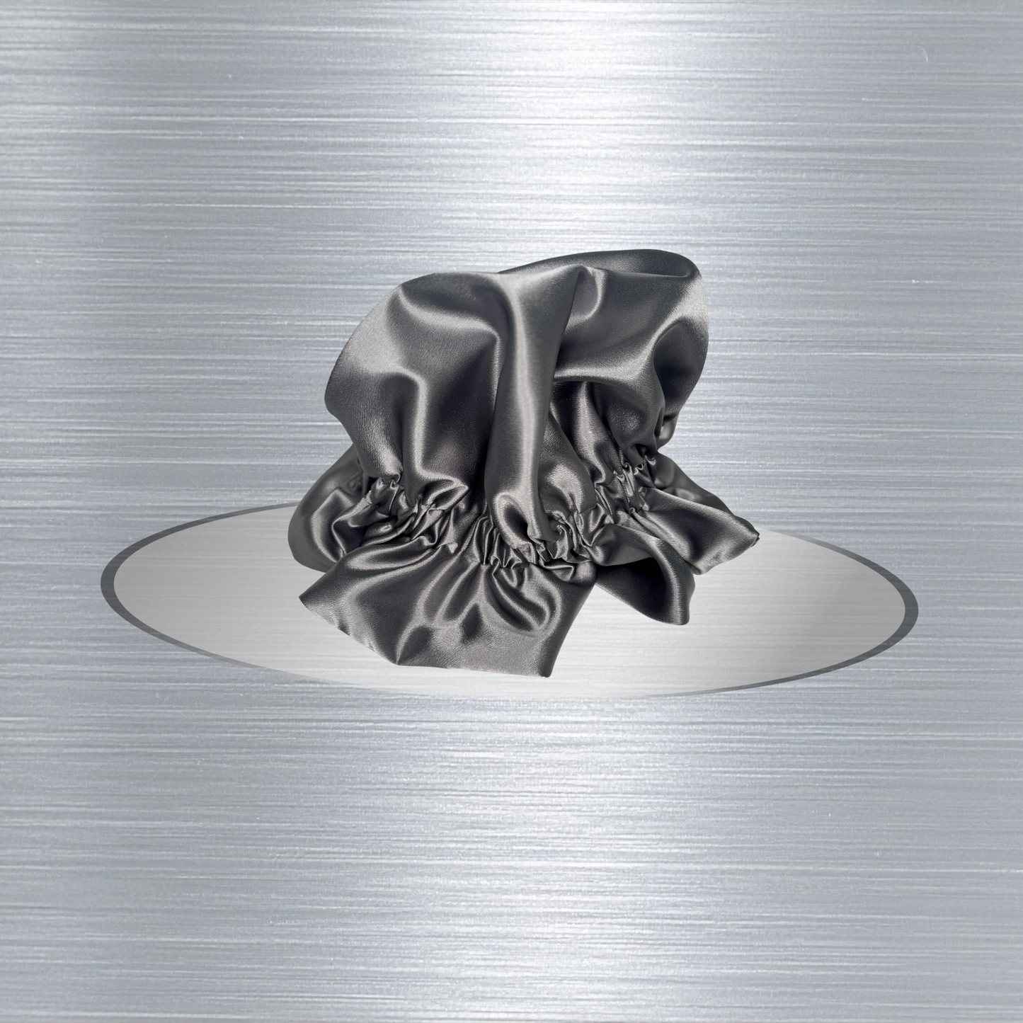 Steel Satin Bonnet