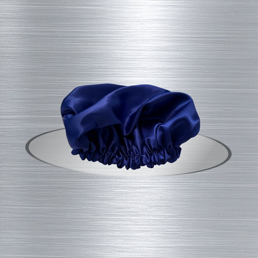 Sapphire Satin Bonnet
