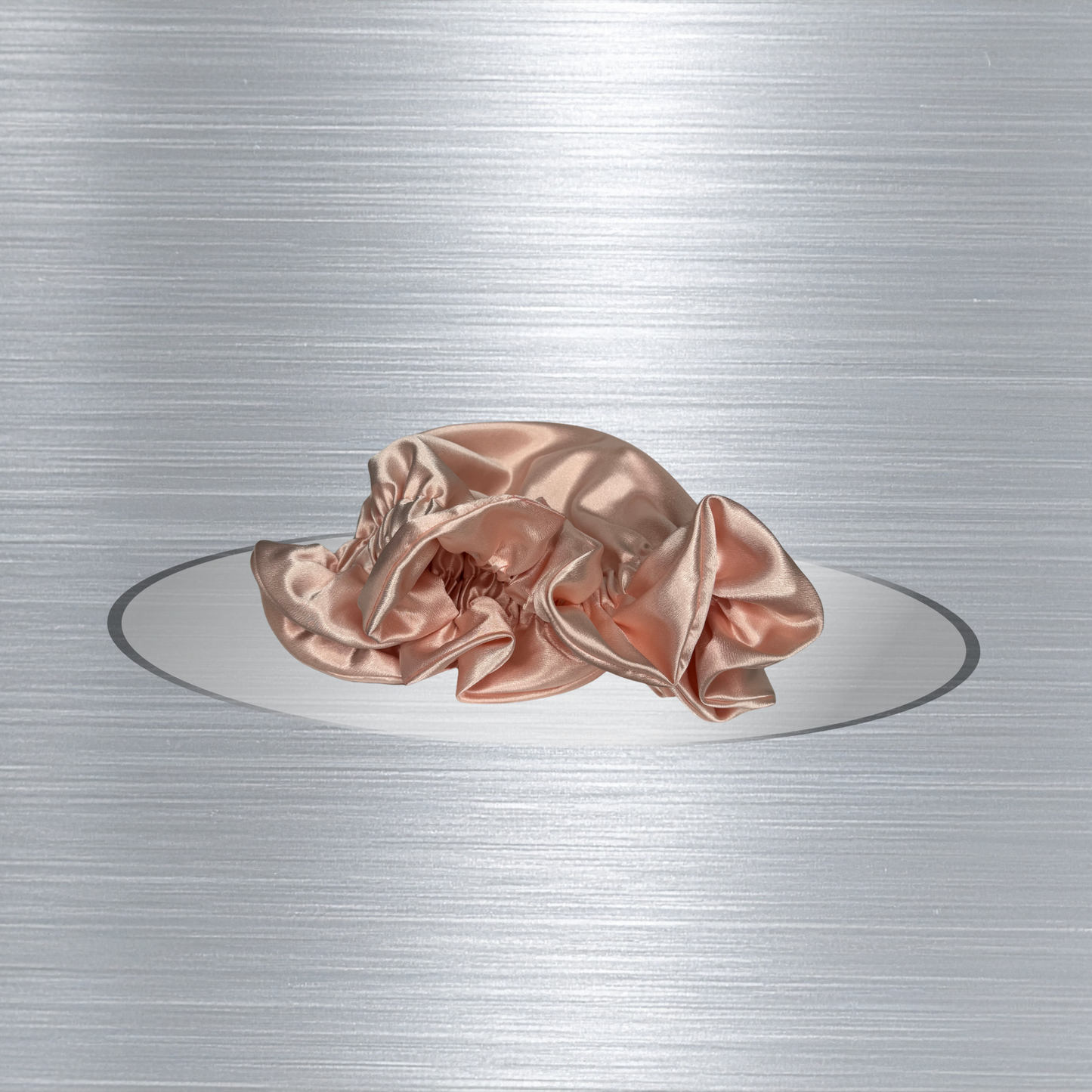 Rose Water Satin Bonnet