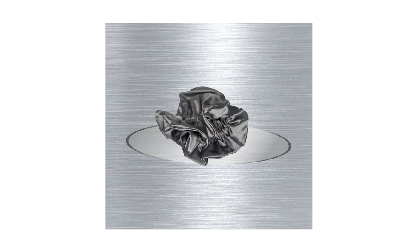 Steel Satin Bonnet